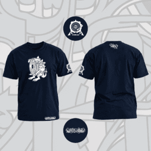 WRX 01 CHROME TSHIRTS - Midnight Navy