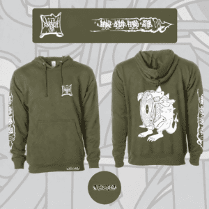 WRX 01 GLOW Hoodie - Army Heather